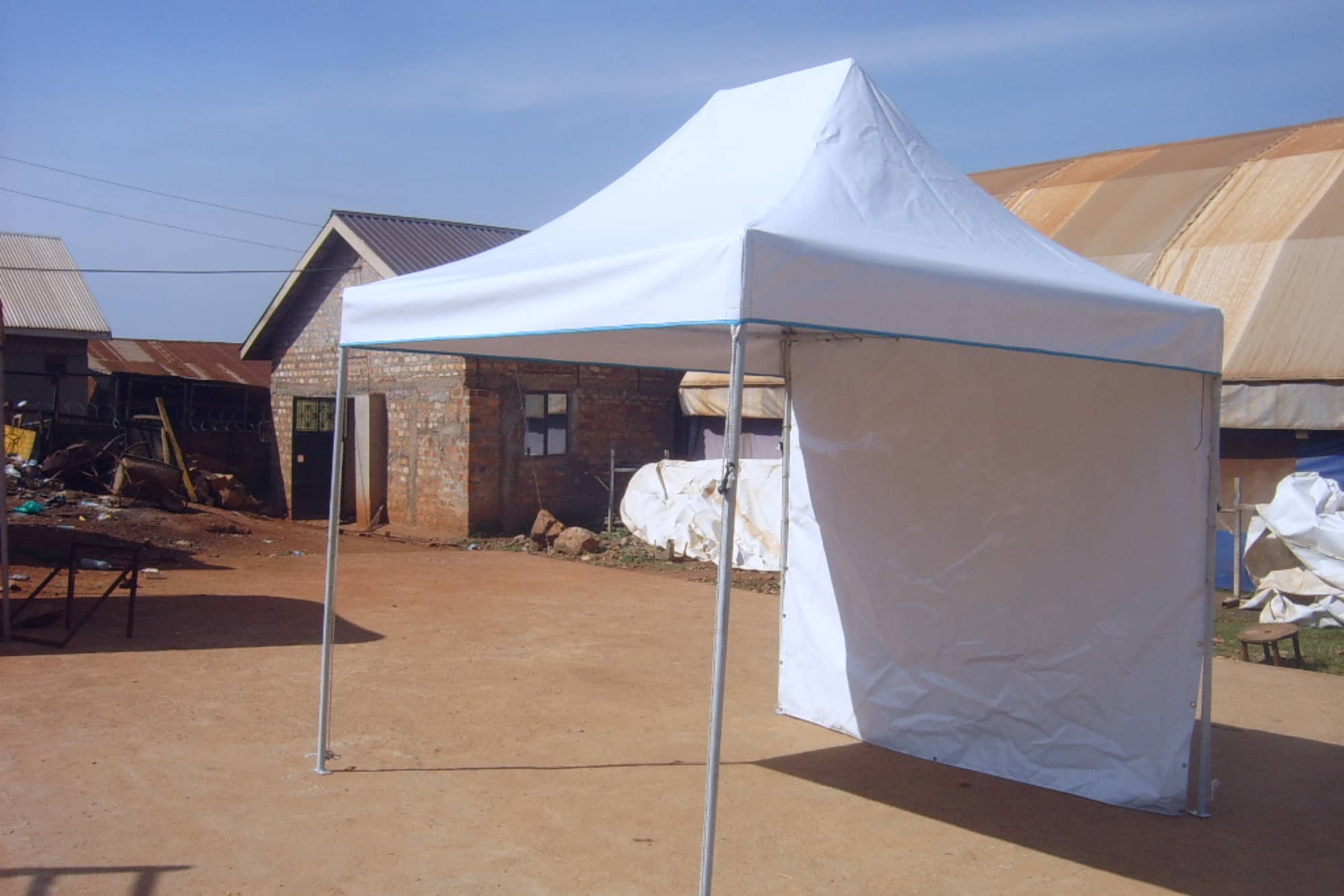 Straight Mongolian tents
